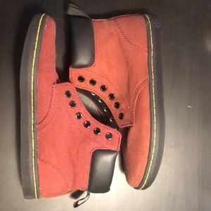 Maroon Dr.  Martens AirWair
